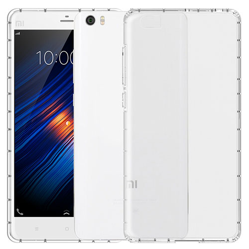 Ultra-thin Transparent TPU Soft Case T04 for Xiaomi Mi Note Clear