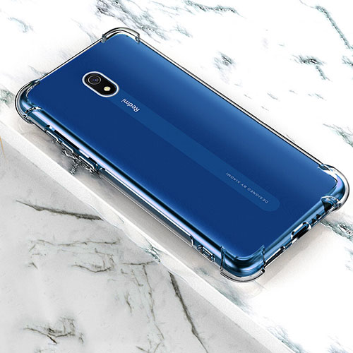 Ultra-thin Transparent TPU Soft Case T04 for Xiaomi Redmi 8A Clear