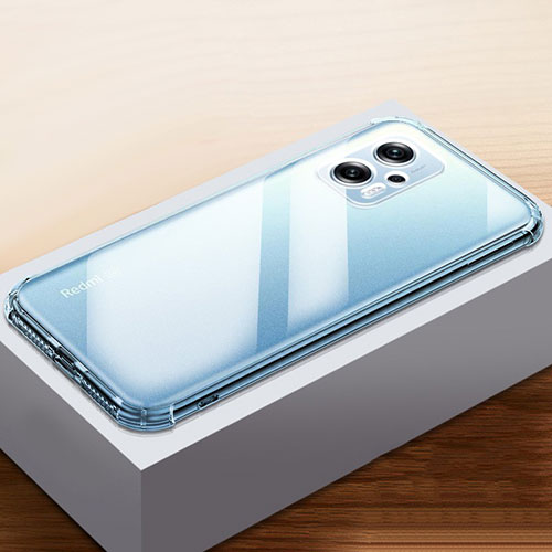 Ultra-thin Transparent TPU Soft Case T04 for Xiaomi Redmi K50i 5G Clear