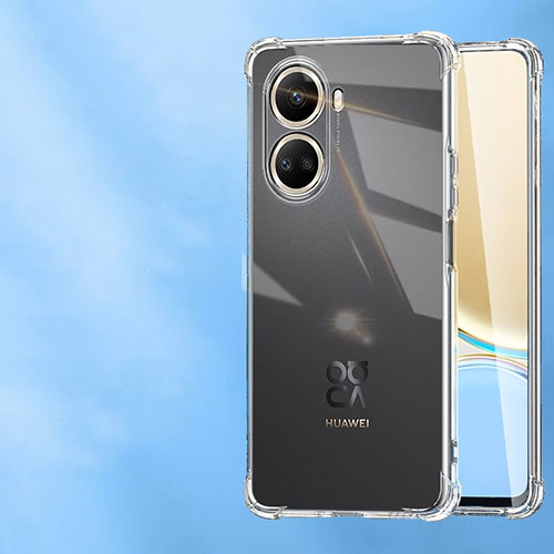 Ultra-thin Transparent TPU Soft Case T05 for Huawei Nova 10 SE Clear