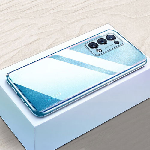 Ultra-thin Transparent TPU Soft Case T05 for Oppo Reno6 Pro 5G Clear