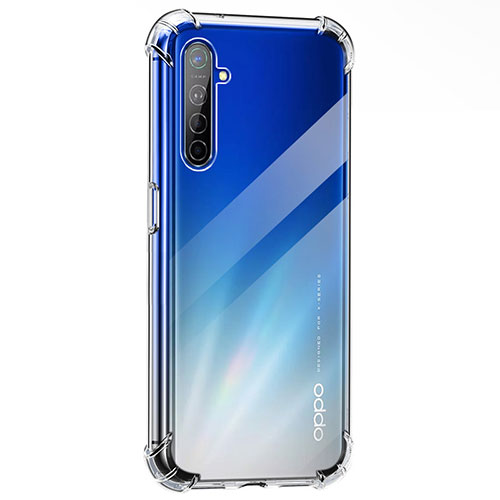 Ultra-thin Transparent TPU Soft Case T05 for Realme XT Clear