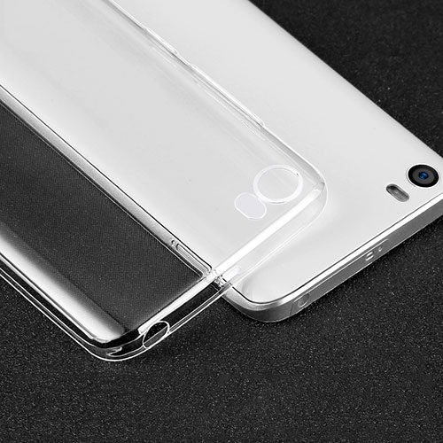 Ultra-thin Transparent TPU Soft Case T05 for Xiaomi Mi 5 Clear