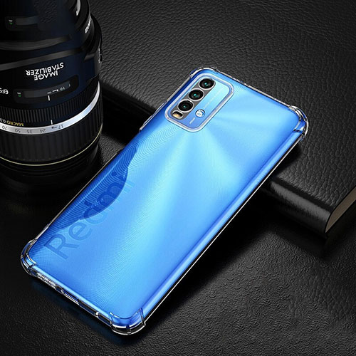 Ultra-thin Transparent TPU Soft Case T05 for Xiaomi Redmi 9 Power Clear