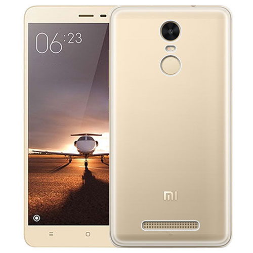 Ultra-thin Transparent TPU Soft Case T05 for Xiaomi Redmi Note 3 MediaTek Clear