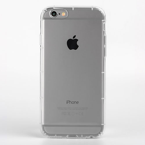 Ultra-thin Transparent TPU Soft Case T06 for Apple iPhone 6 Clear