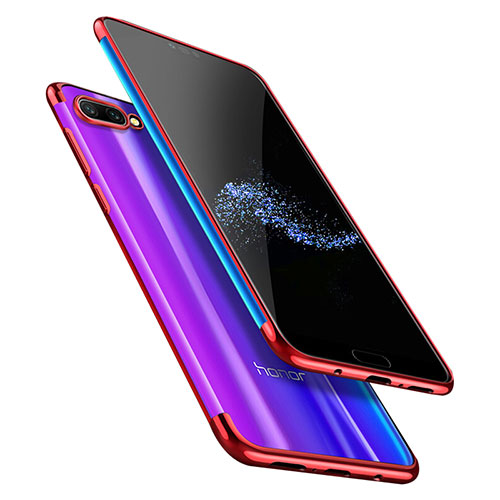 Ultra-thin Transparent TPU Soft Case T06 for Huawei Honor 10 Red