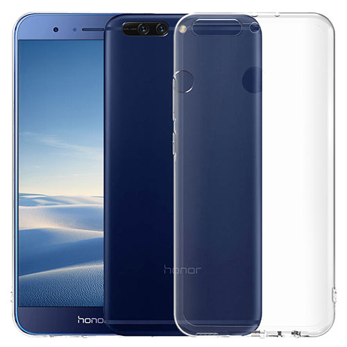 Ultra-thin Transparent TPU Soft Case T06 for Huawei Honor V9 Clear