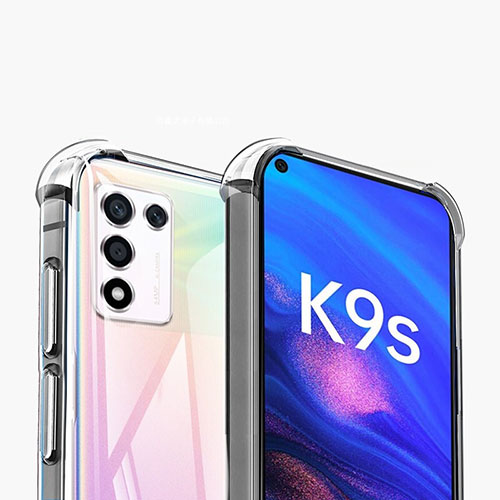 Ultra-thin Transparent TPU Soft Case T06 for Oppo K9S 5G Clear