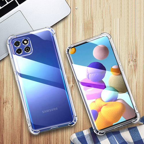 Ultra-thin Transparent TPU Soft Case T06 for Samsung Galaxy A22 5G Clear