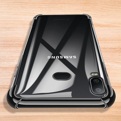 Ultra-thin Transparent TPU Soft Case T06 for Samsung Galaxy A6s Clear