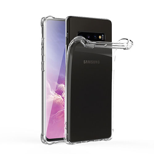 Ultra-thin Transparent TPU Soft Case T06 for Samsung Galaxy S10 5G Clear