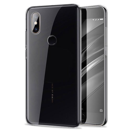 Ultra-thin Transparent TPU Soft Case T06 for Xiaomi Mi A2 Clear