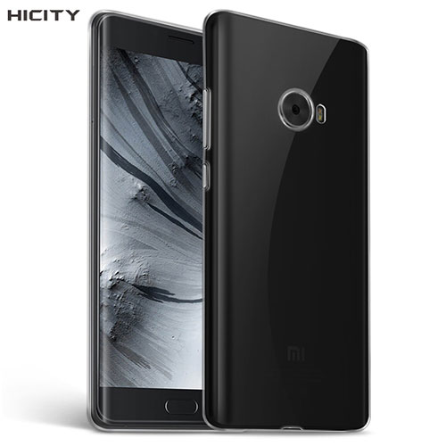 Ultra-thin Transparent TPU Soft Case T06 for Xiaomi Mi Note 2 Gray