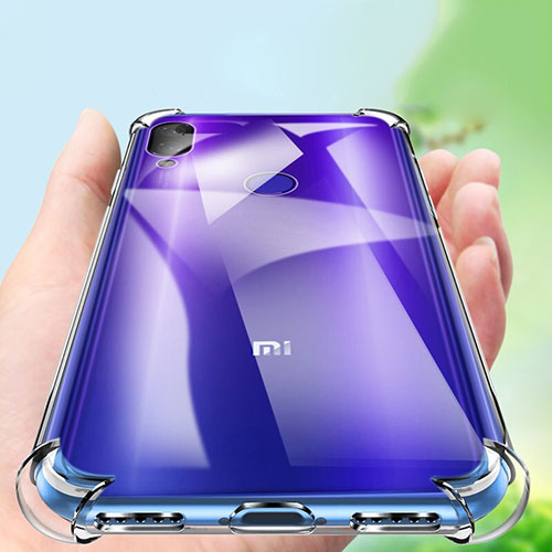 Ultra-thin Transparent TPU Soft Case T06 for Xiaomi Mi Play 4G Clear