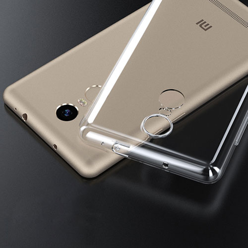 Ultra-thin Transparent TPU Soft Case T06 for Xiaomi Redmi Note 3 Clear