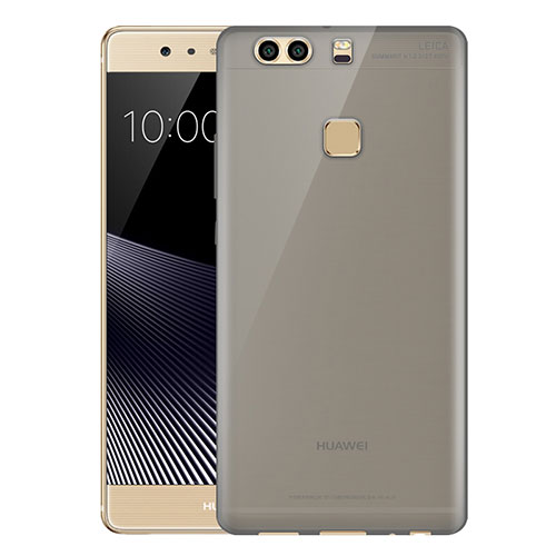 Ultra-thin Transparent TPU Soft Case T07 for Huawei P9 Gray