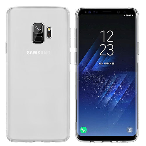 Ultra-thin Transparent TPU Soft Case T07 for Samsung Galaxy S9 Clear