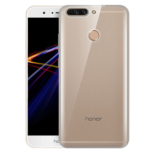 Ultra-thin Transparent TPU Soft Case T08 for Huawei Honor V9 Gray