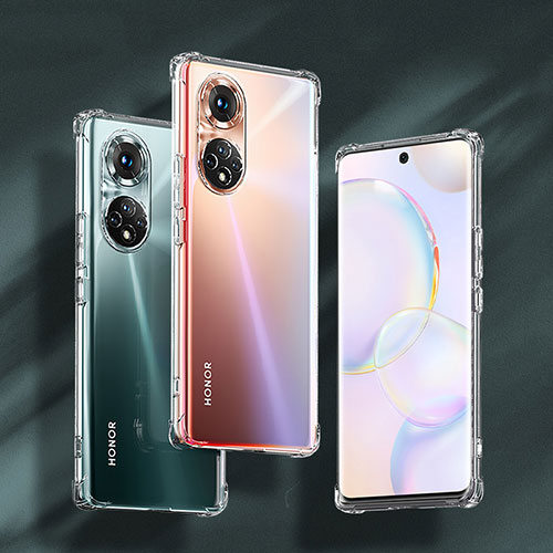 Ultra-thin Transparent TPU Soft Case T08 for Huawei Nova 9 Clear