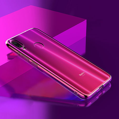 Ultra-thin Transparent TPU Soft Case T08 for Xiaomi Redmi Note 7 Clear