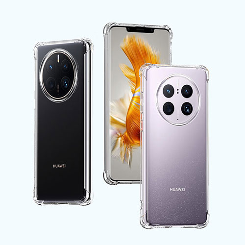 Ultra-thin Transparent TPU Soft Case T09 for Huawei Mate 50 Pro Clear