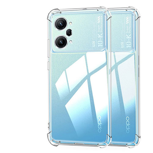 Ultra-thin Transparent TPU Soft Case T09 for Oppo K10 Pro 5G Clear