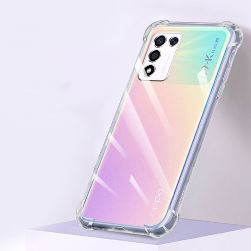 Ultra-thin Transparent TPU Soft Case T09 for Realme Q3t 5G Clear