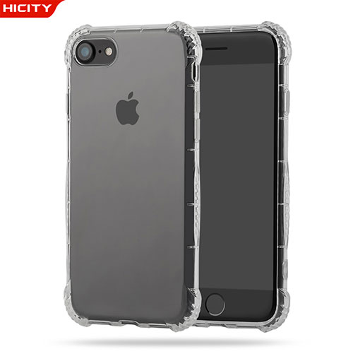 Ultra-thin Transparent TPU Soft Case T10 for Apple iPhone 8 Clear