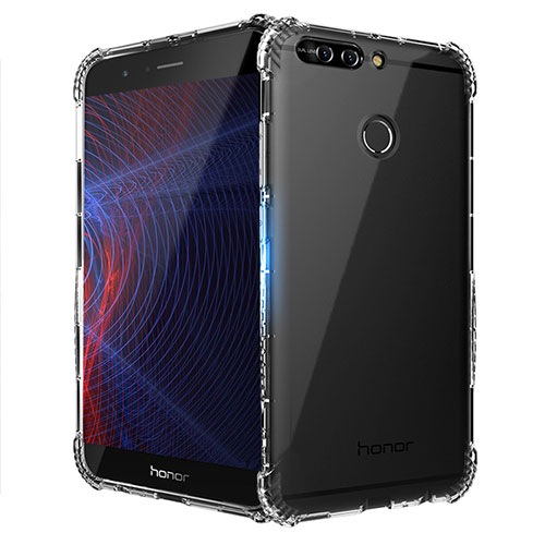 Ultra-thin Transparent TPU Soft Case T10 for Huawei Honor V9 Clear