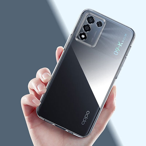 Ultra-thin Transparent TPU Soft Case T10 for Realme Q3t 5G Clear