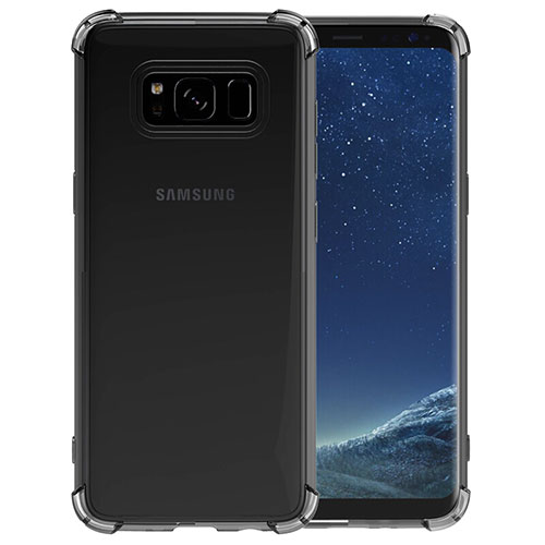 Ultra-thin Transparent TPU Soft Case T10 for Samsung Galaxy S8 Plus Gray