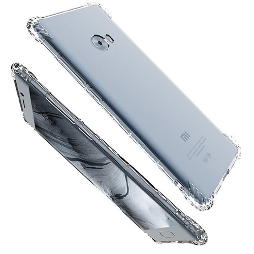 Ultra-thin Transparent TPU Soft Case T10 for Xiaomi Mi Note 2 Clear