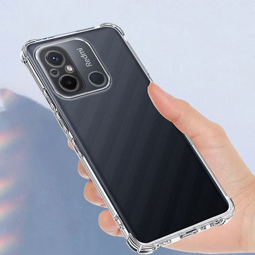 Ultra-thin Transparent TPU Soft Case T10 for Xiaomi Redmi 11A 4G Clear