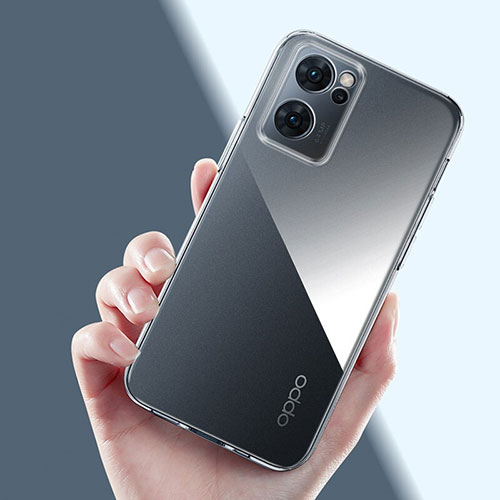 Ultra-thin Transparent TPU Soft Case T11 for Oppo Find X5 Lite 5G Clear