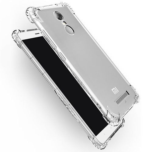 Ultra-thin Transparent TPU Soft Case T12 for Xiaomi Redmi Note 3 MediaTek Clear