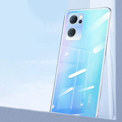 Ultra-thin Transparent TPU Soft Case T15 for Oppo Find X5 Lite 5G Clear