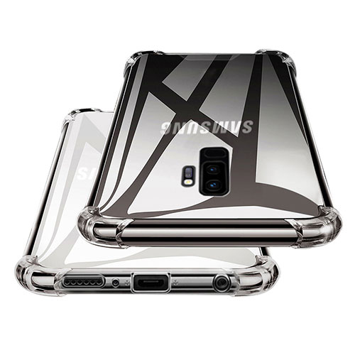 Ultra-thin Transparent TPU Soft Case T17 for Samsung Galaxy S9 Plus Clear