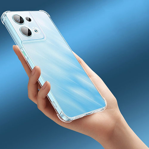 Ultra-thin Transparent TPU Soft Case T17 for Xiaomi Redmi Note 13 5G Clear