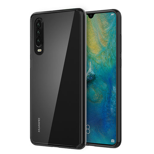 Ultra-thin Transparent TPU Soft Case U02 for Huawei P30 Black