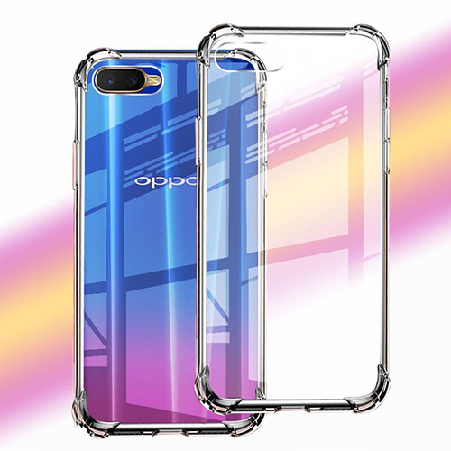 Ultra-thin Transparent TPU Soft Case Z06 for Oppo RX17 Neo Clear