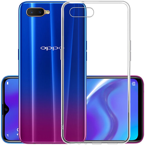 Ultra-thin Transparent TPU Soft Case Z07 for Oppo K1 Clear