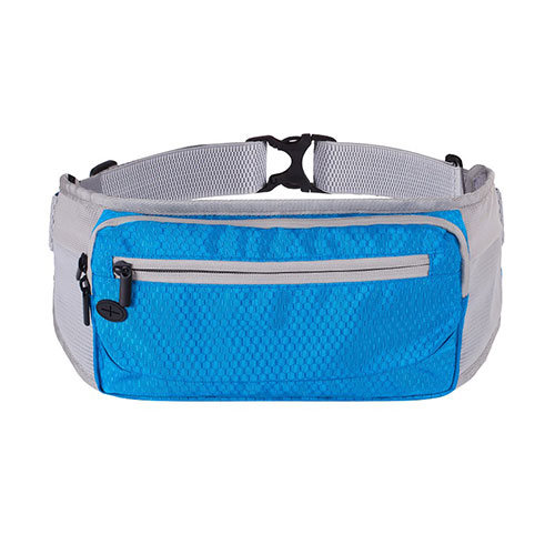 Universal Gym Sport Running Jog Belt Loop Strap Case S15 Sky Blue