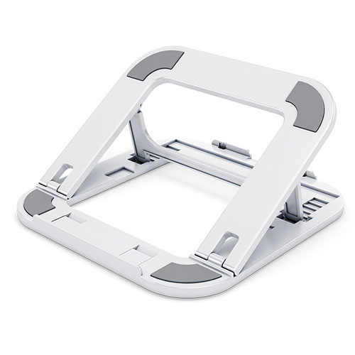 Universal Laptop Stand Notebook Holder T02 for Apple MacBook Air 11 inch White