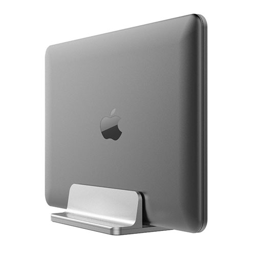 Universal Laptop Stand Notebook Holder T05 for Apple MacBook Pro 13 inch (2020) Silver