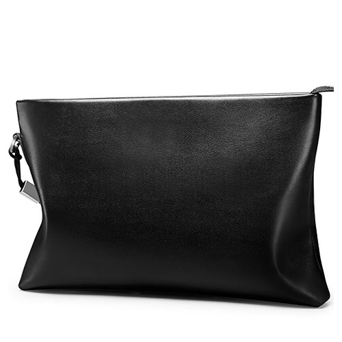 Universal Leather Wristlet Wallet Handbag Case H01 Black