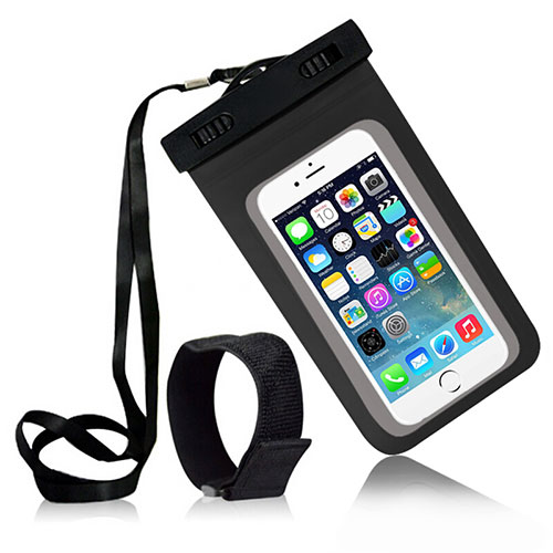 Universal Waterproof Cover Dry Bag Underwater Pouch W04 Black