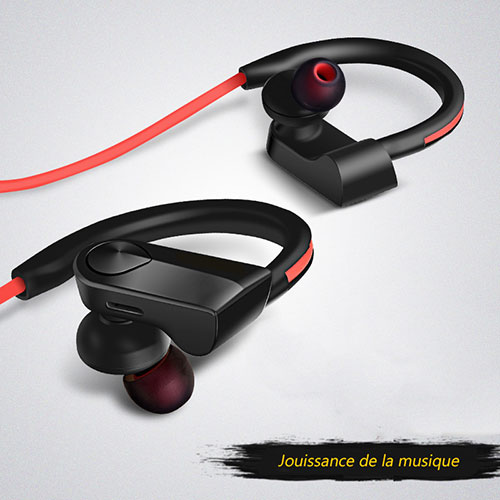 Wireless Bluetooth Sports Stereo Earphone Headphone H53 Black