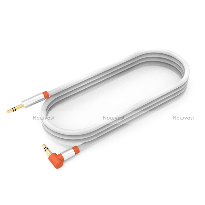 3.5mm Male to Male Stereo Aux Auxiliary Audio Extension Cable A11 Orange