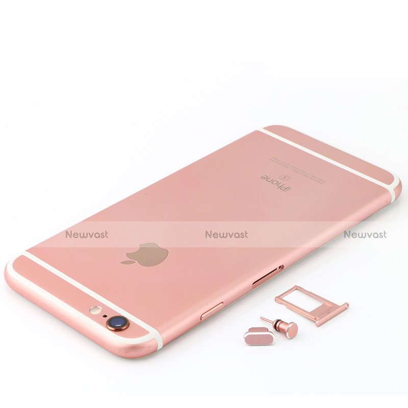 Anti Dust Cap Lightning Jack Plug Cover Protector Plugy Stopper Universal J04 for Apple iPad 10.2 (2020) Rose Gold